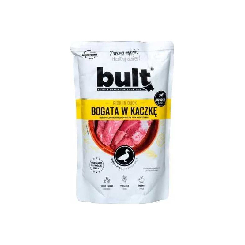 BULT Rich in duck - wet dog food - 500g