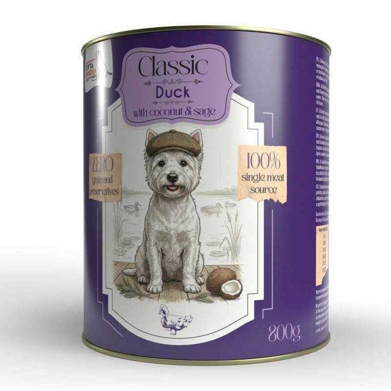 SYTA MICHA _8442607 Syta Micha wet dog food duck with coconut, grain-free -