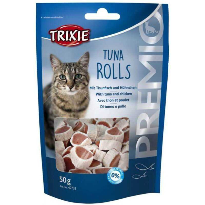 TRIXIE Trixie PREMIO snacks "tuna rolls", 50 g