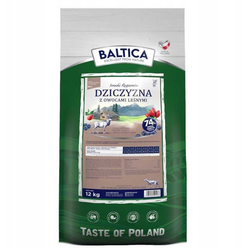 BALTICA Flavours of regions Venison with forest fruits Medium