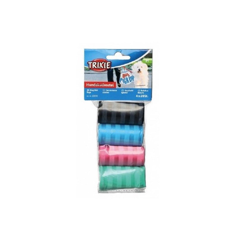 TRIXIE Doggy Pick Up - Droppings bags - 4x20