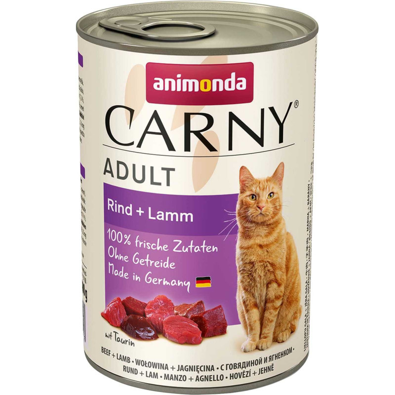 Animonda Carny Adult Beef+Lamb 400g