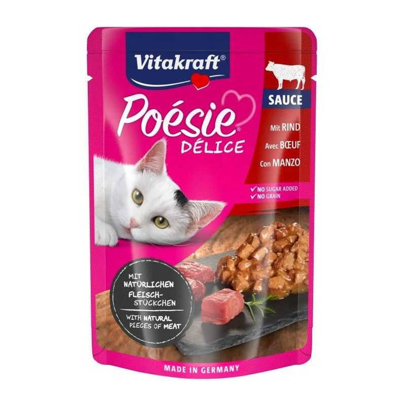 Vitakraft Poesie Delice Beef 85g