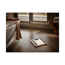Soehnle Shape Sense Connect 100 - Elektronische Personenwaage - 180 kg - 100 g - Silber - kg - lb - ST - Rechteck