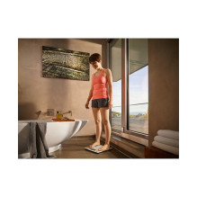 Soehnle Shape Sense Connect 100 - Elektronische Personenwaage - 180 kg - 100 g - Silber - kg - lb - ST - Rechteck