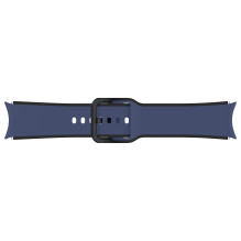 ET-STR90SNE Samsung Galaxy Watch 4/4 Classic / 5/5 Pro Dvoubarevný Sportovní Remínek 20mm S / M Navy