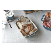 Zwilling STAUB Keramika, Gratinform, Rechteckig, Keramik, Türkis, Email, 0–300 °C