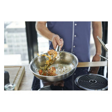 Zwilling Pro - Apvali - Universali keptuvė - 300°C - Nerūdijančio plieno - Keraminė - Dujinė