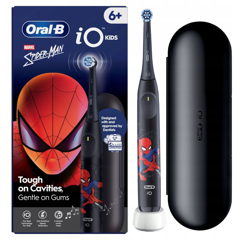 iOS2K.1H9.K Oral-B iO Kids Disney SpidermanElektriskā Zobu Birste +TC