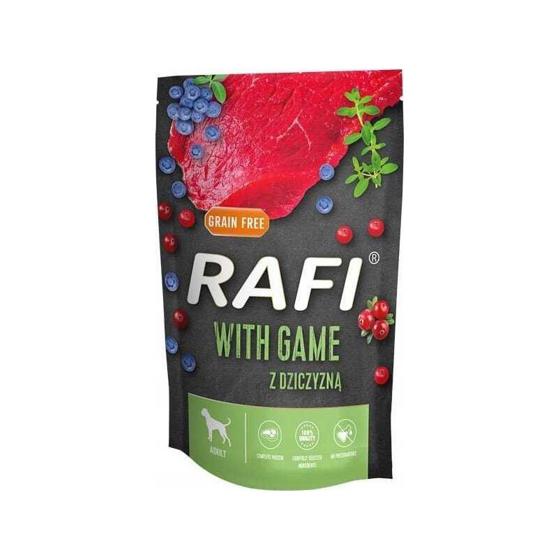 DOLINA NOTECI DOLINA NOTECI Rafi Game - wet dog food - 500g