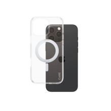 CARE by PanzerGlass ® Transparent Case with Silver Stand and MagSafe for iPhone 16 Pro Max CARE by PanzerGlass ® Transparent Case with Silver Stand and MagSafe for iPhone 16 Pro Max
