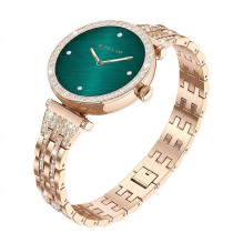 Stelio STSWL102GD LUSSO GEM AI Womens Smartwatch + YES Bracelet, Gold