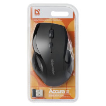 Kompiuterio Pelė - MOUSE DEFENDER ACCURA MM-295 1600DPI Optinė RF Juoda Kompiuterio Pelė - MOUSE DEFENDER ACCURA MM-295 1600DPI Optinė RF Juoda