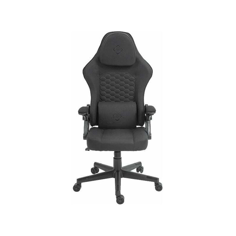 Gaming chair Deltaco DC130 Soft Woven Mesh Black
