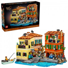 Konstruktorius - LEGO IDEAS 21359 Italų Rivjera 3251 Detalės 10 Mini Figūrėlių