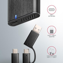 SSD ACC ENCLOSURE M.2 NVME / SATA USB-C EEM2-SB2 AXAGON SSD ACC ENCLOSURE M.2 NVME / SATA USB-C EEM2-SB2 AXAGON