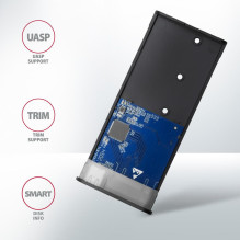 SSD ACC ENCLOSURE M.2 NVME / SATA USB-C EEM2-SB2 AXAGON SSD ACC ENCLOSURE M.2 NVME / SATA USB-C EEM2-SB2 AXAGON