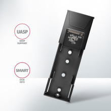 SSD ACC ENCLOSURE M.2 NVME / SATA USB-C EEM2-GTS2 AXAGON SSD ACC ENCLOSURE M.2 NVME / SATA USB-C EEM2-GTS2 AXAGON