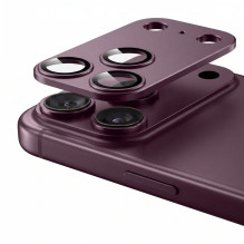 Camera protection Tech-Protect CamFull Fit+ Apple iPhone 18 Pro Burgundy