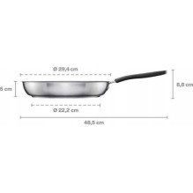 Fiskars FF keptuvė 28 cm su keramine danga 10723121 Fiskars FF keptuvė 28 cm su keramine danga 10723121