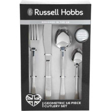 Russell Hobbs RH01519EU7 Geometrinio stiliaus stalo įrankių rinkinys 16pcs Russell Hobbs RH01519EU7 Geometrinio stiliaus stalo įrankių rinkinys 16pcs