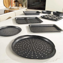 Salter BW070371EU7 Silver Marblestone 27cm Kepimo forma Salter BW070371EU7 Silver Marblestone 27cm Kepimo forma