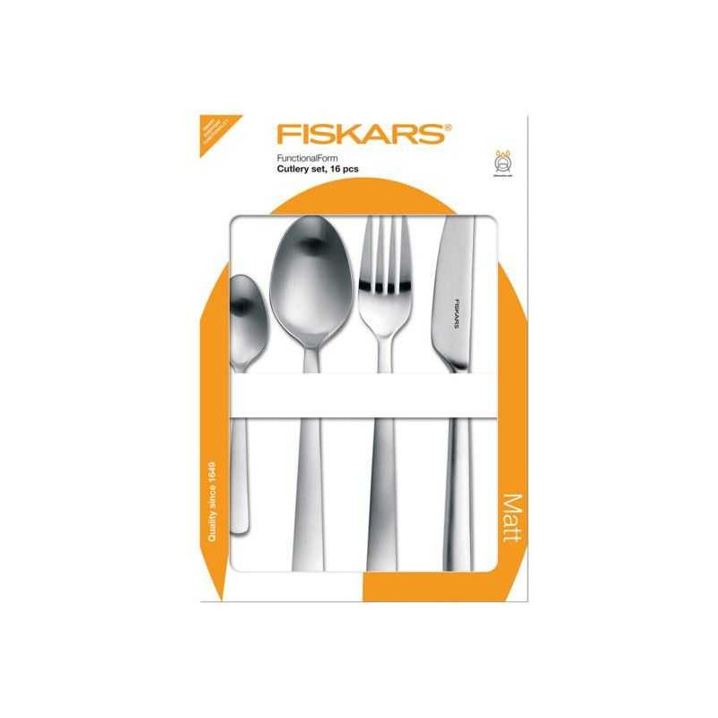 Fiskars FISKARS FISKARS FISKARS SET OF 16-piece cutlery. MATCH