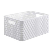 ROTHO Country A4 formato, 18 l, rotango imitacijos, balta ROTHO Country A4 formato, 18 l, rotango imitacijos, balta