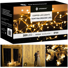Springos CL0183 300 Led Šiltai balta Springos CL0183 300 Led Šiltai balta