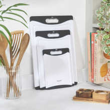 Salter BW13904 3 Piece Double-Sided Chopping Board Set Salter BW13904 3 Piece Double-Sided Chopping Board Set