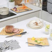 Salter BW072812EU7 Bamboo Chopping Board Set ( 3 pcs) Salter BW072812EU7 Bamboo Chopping Board Set ( 3 pcs)