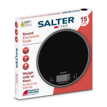 Salter SA00595BCFEU12 apvalios virtuvės svarstyklės Salter SA00595BCFEU12 apvalios virtuvės svarstyklės