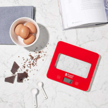 Russell Hobbs RH015711RAR Square digital scale 5kg red Russell Hobbs RH015711RAR Square digital scale 5kg red
