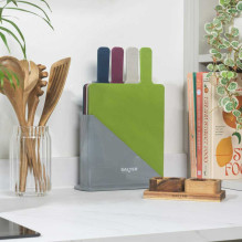 Salter BW047683EU7 Multicoloured 4-Piece Chopping Board Set Salter BW047683EU7 Multicoloured 4-Piece Chopping Board Set