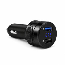 Extralink Smart Life, FM siųstuvas automobiliui su įkrovimo funkcija, 2x USB-A