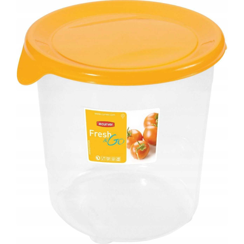 Curver 182249 Fresh &amp; Go 1L Yellow