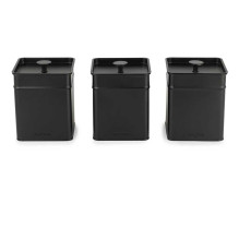 Salter BW124571EU7 Kuro 3-Piece Canister Set Salter BW124571EU7 Kuro 3-Piece Canister Set