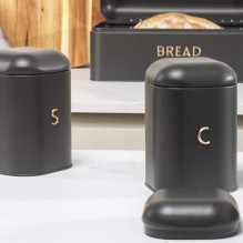 Salter BW13729EU7 Pebble 3-Piece Canister Set Charcoal Salter BW13729EU7 Pebble 3-Piece Canister Set Charcoal