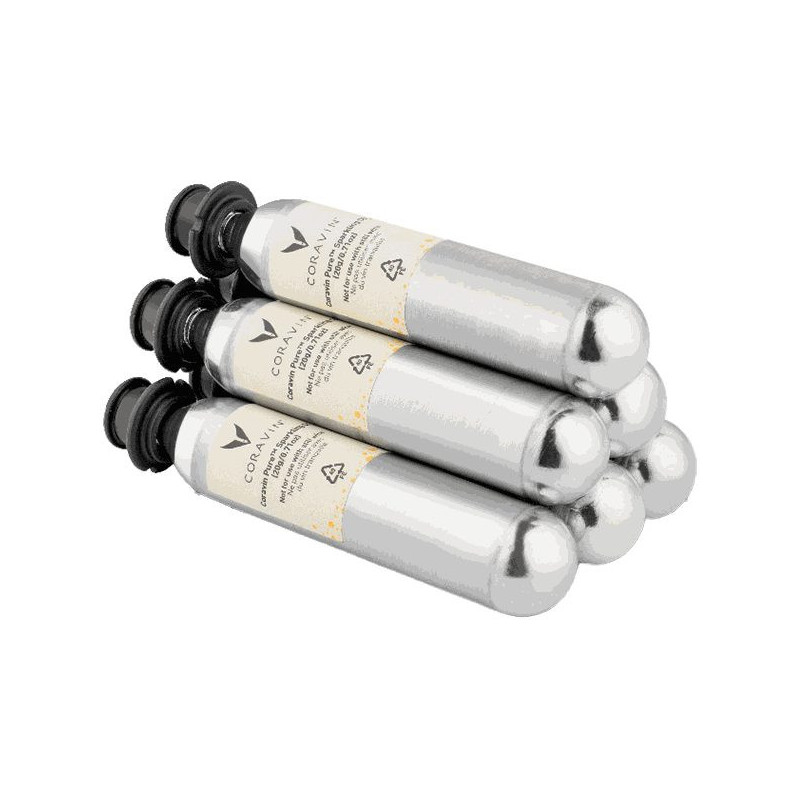 CORAVIN Pure Sparkling CO2 (20g / 27mL) 6 pk