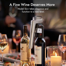 CORAVIN Timeless Six+ Wine Preservation System - Silver CORAVIN Timeless Six+ Wine Preservation System - Silver