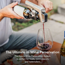 CORAVIN Timeless Six+ Wine Preservation System - Silver CORAVIN Timeless Six+ Wine Preservation System - Silver