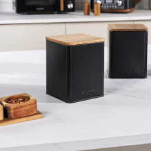 Salter BW12898EU7 Toronto 3-Piece Canister Set Black Salter BW12898EU7 Toronto 3-Piece Canister Set Black