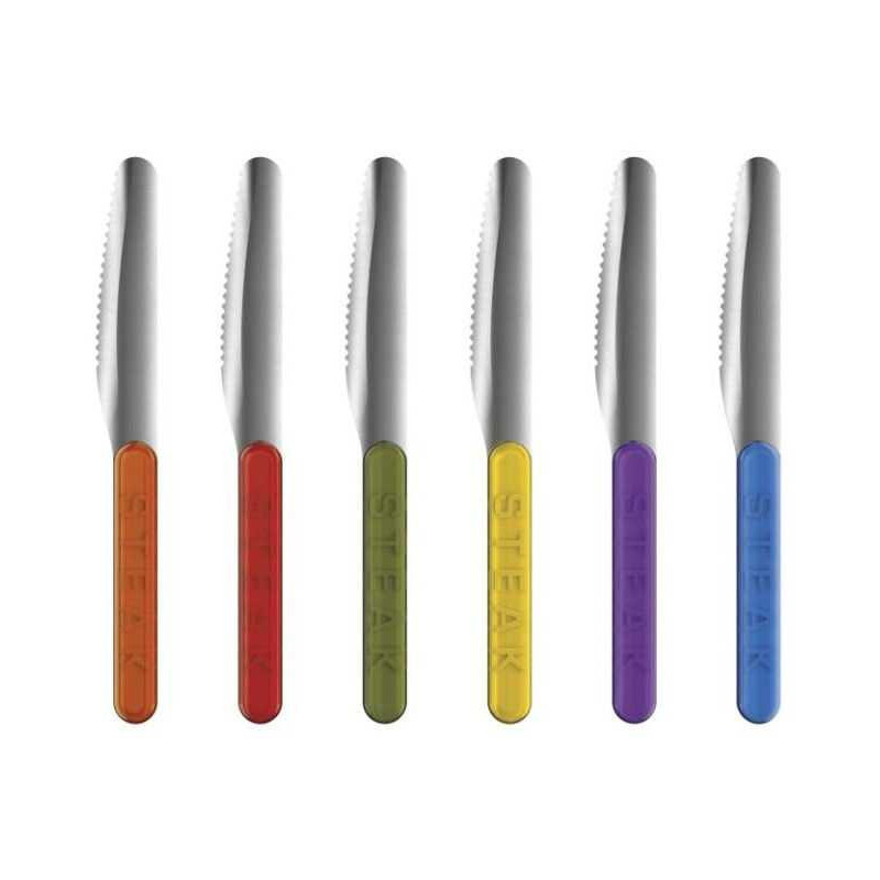 ViceVersa Pointles set of 6 Steak Knives