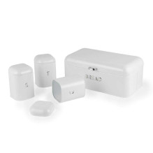 Salter BW14045EU7 Boston 4-Piece Stalviršių komplektas, Ice Baltas