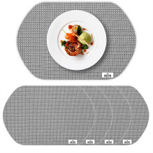 VILSTO Karščiui atsparūs stalo padėkliukai ( 4pcs ) pilki VILSTO Karščiui atsparūs stalo padėkliukai ( 4pcs ) pilki