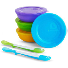 MUNCHKIN Feeding Set 10pcs 4m+ Love a Bowls 9025101 MUNCHKIN Feeding Set 10pcs 4m+ Love a Bowls 9025101