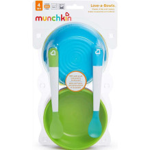 MUNCHKIN Feeding Set 10pcs 4m+ Love a Bowls 9025101 MUNCHKIN Feeding Set 10pcs 4m+ Love a Bowls 9025101