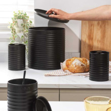 Russell Hobbs RH03270 Liniera 4-Piece Stalviršių komplektas, juodas Russell Hobbs RH03270 Liniera 4-Piece Stalviršių komplektas, juodas