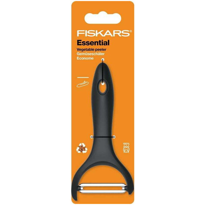Fiskars PEELER ESSENTIAL Y-SHAPED BLACK