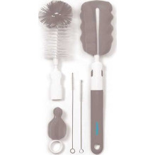 BabyOno BabyOno Bottle and nipple brush set with replaceable handle (735 / 0